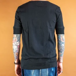 Merz beim Schwanen Knopfleistenhemd Kurzarm Deep Black><noscript><img width=