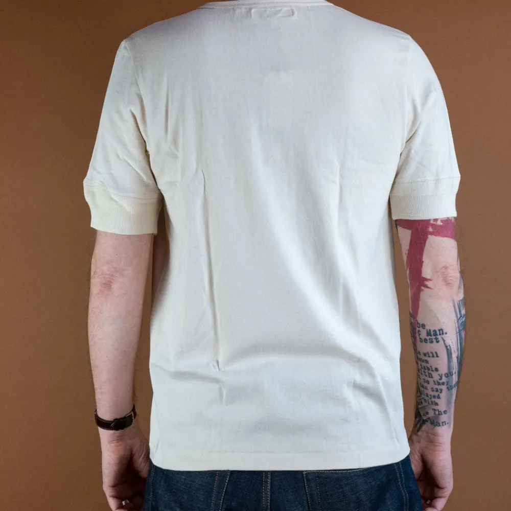 Merz beim Schwanen Knopfleistenhemd Kurzarm Nature> T-Shirts