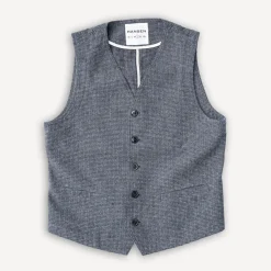 Hansen Knud Workwear Waistcoat Broken Grey> Westen