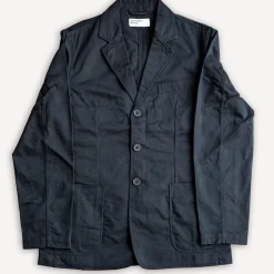 Universal Works London Jacket Twill Black> Jacken