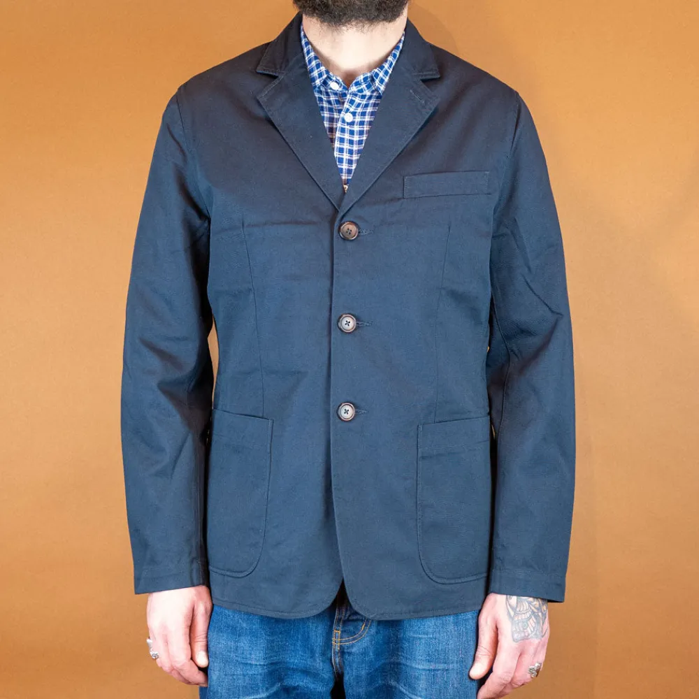 Universal Works London Jacket Twill Navy> Jacken