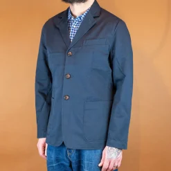 Universal Works London Jacket Twill Navy> Jacken