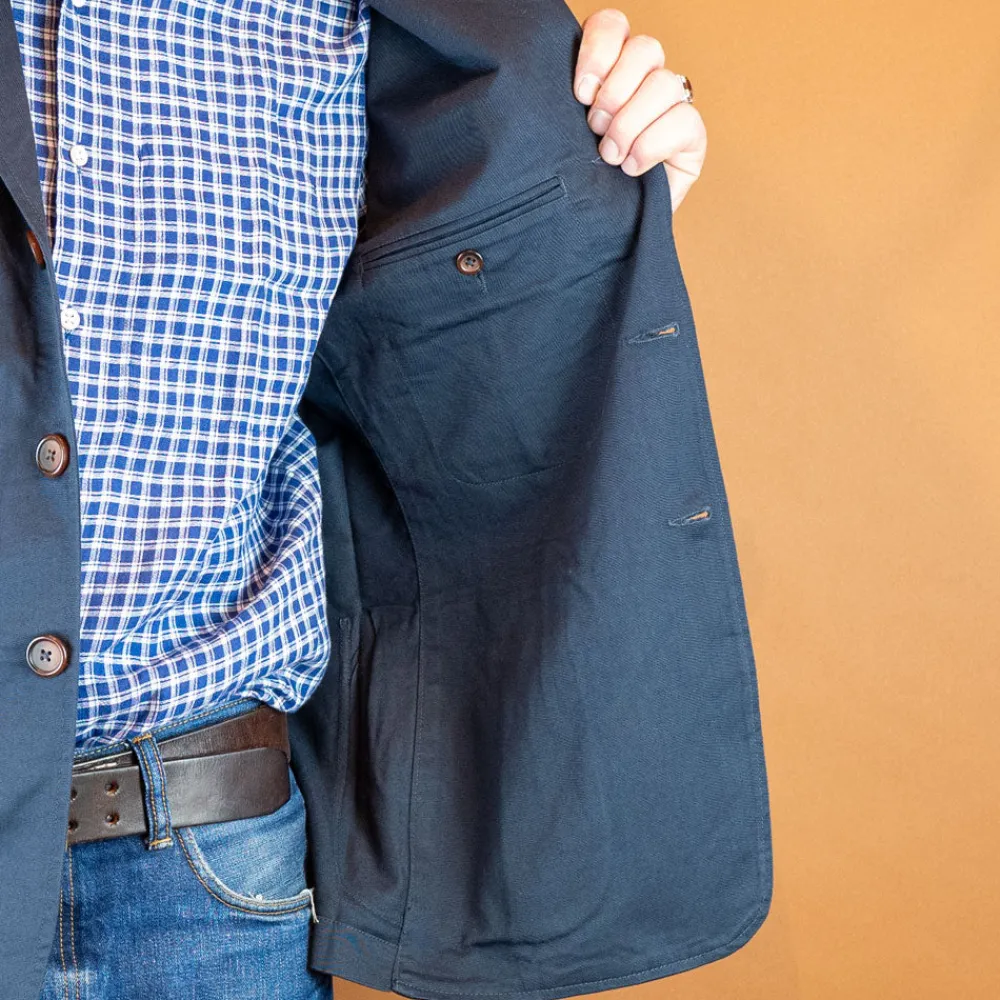 Universal Works London Jacket Twill Navy> Jacken