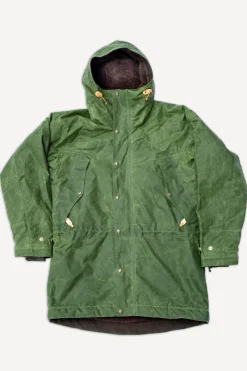 Manifattura Ceccarelli Long Mountain Jacket Waxed Green> Jacken