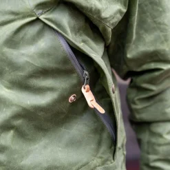 Manifattura Ceccarelli Long Mountain Jacket Waxed Green><noscript><img width=