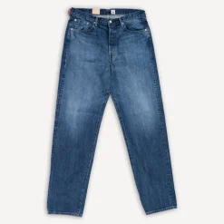 Edwin Loose Fit Kurabo 14oz Red Selvage Blue Dark Used> Hosen