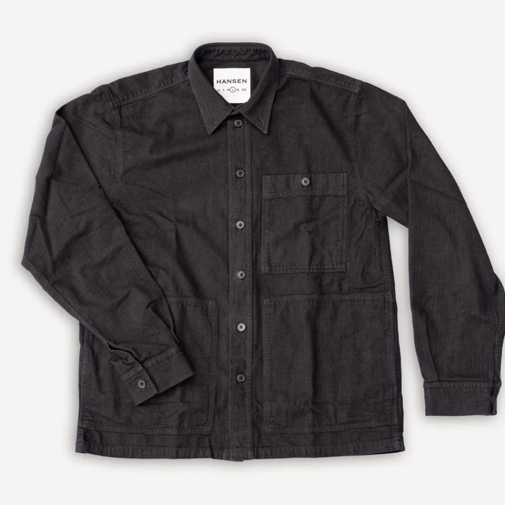 Hansen Luka Sturdy Overshirt Cocoa Bean> Jacken