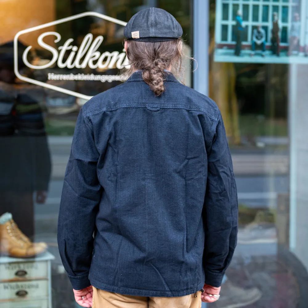 Hansen Luka Sturdy Overshirt Stormy Blue> Jacken