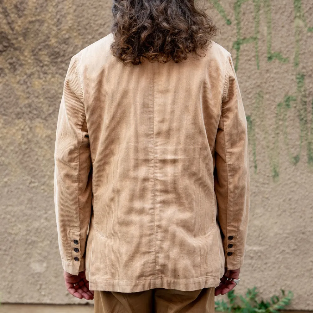 Universal Works Manor Jacket Cord Fawn> Jacken