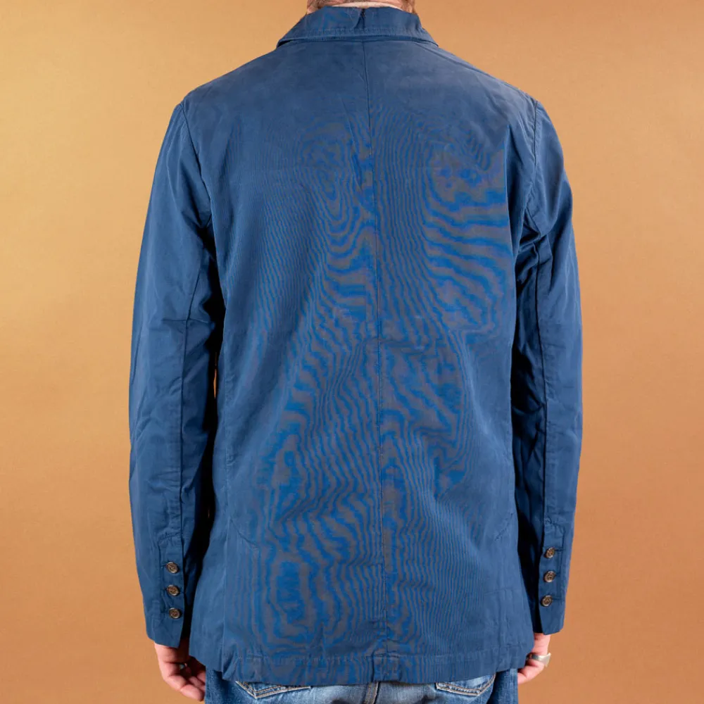 Universal Works Manor Jacket Summer Canvas Navy> Jacken