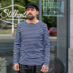Armor Lux Matrosenshirt Navy/White> Pullover