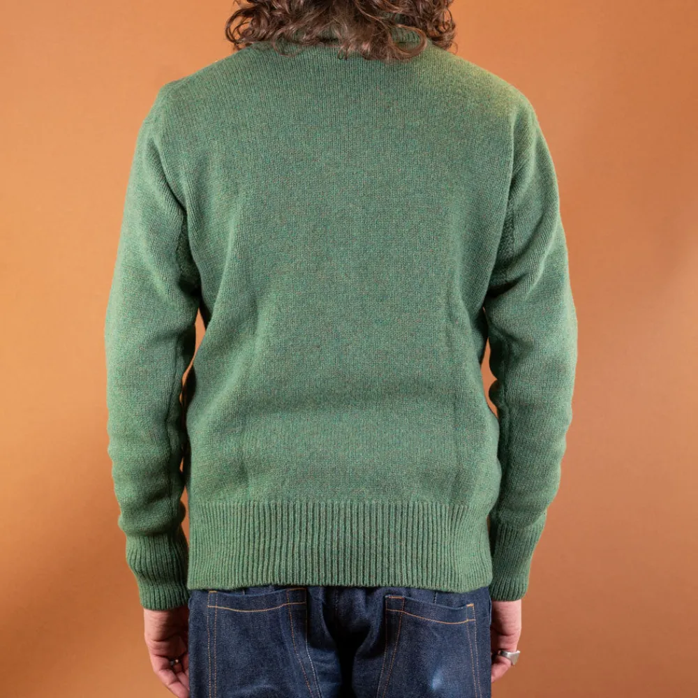 Merz beim Schwanen Men's Rollkragen Pullover Relaxed Fit Moss> Pullover