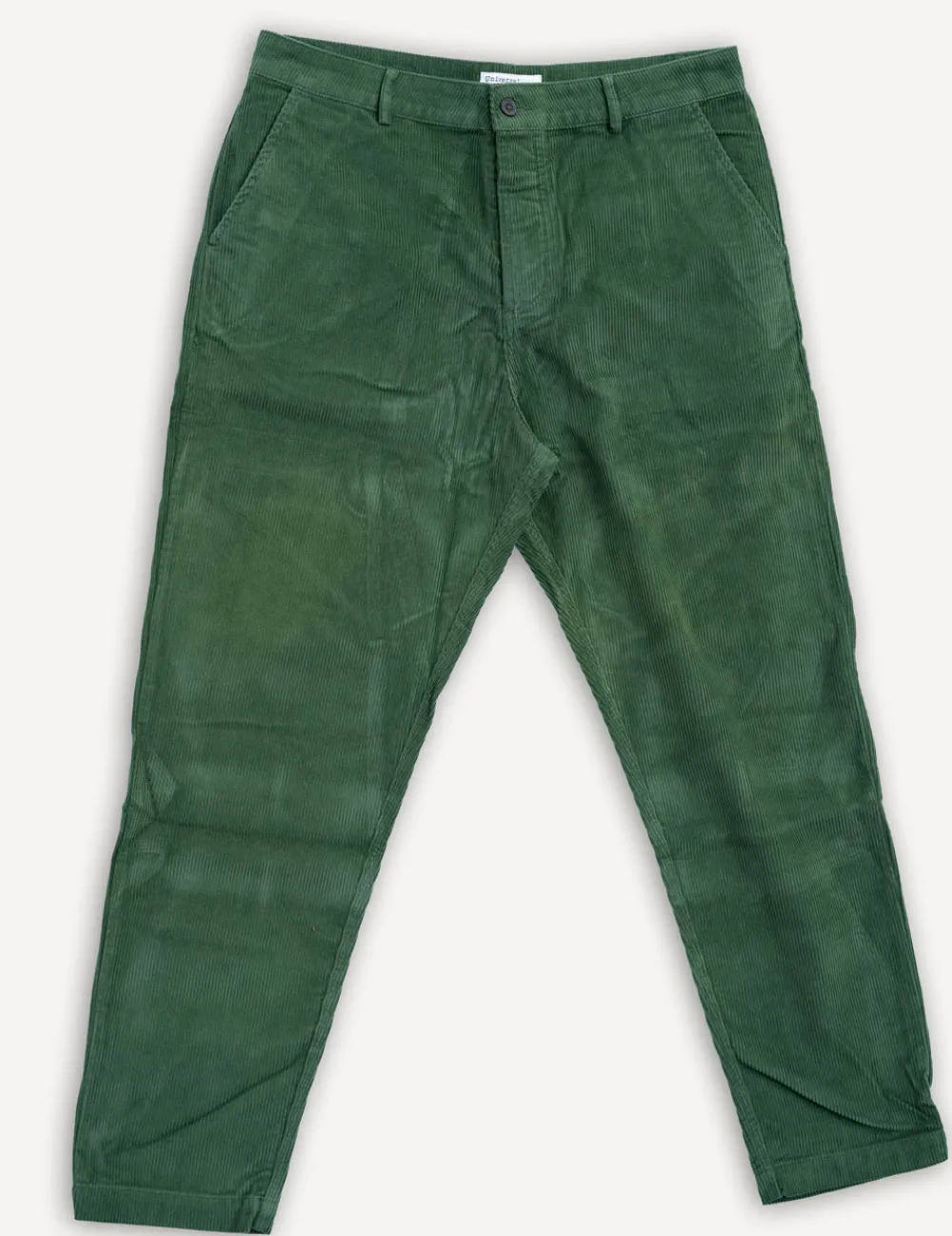 Universal Works Military Chino Cord Green> Hosen