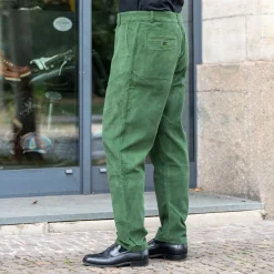 Universal Works Military Chino Cord Green><noscript><img width=