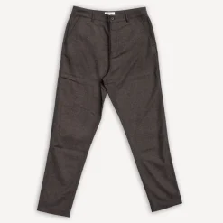 Universal Works Military Chino Upcycled Tweed Brown> Hosen