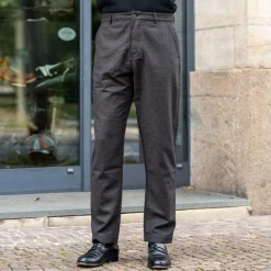 Universal Works Military Chino Upcycled Tweed Brown> Hosen