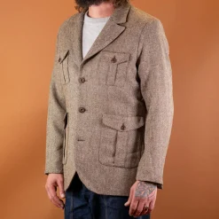 Hidden Aces Minos Tweed Blazer K7403 Cream> Jacken