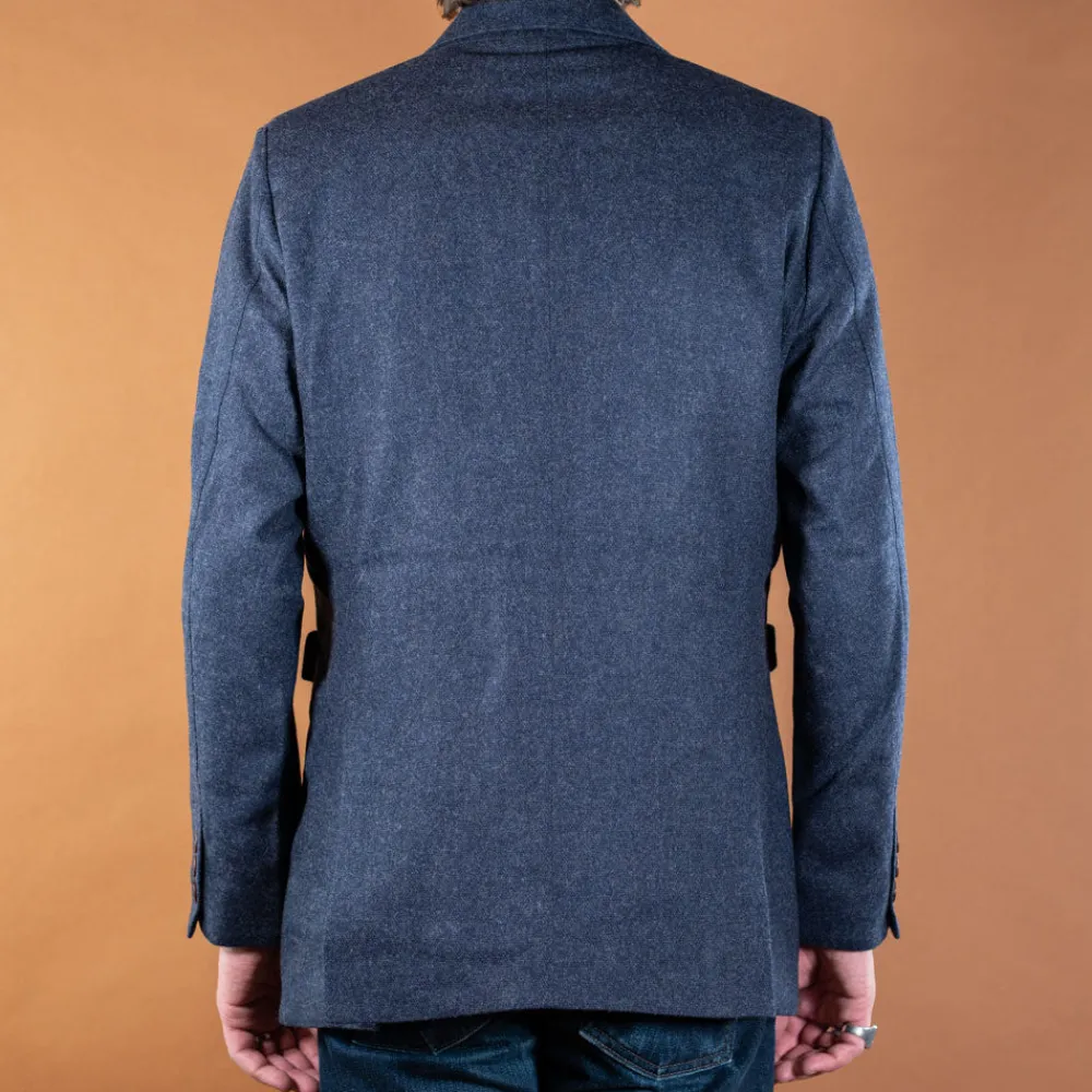 Hidden Aces Minos Tweed Blazer K7401 Navy> Jacken