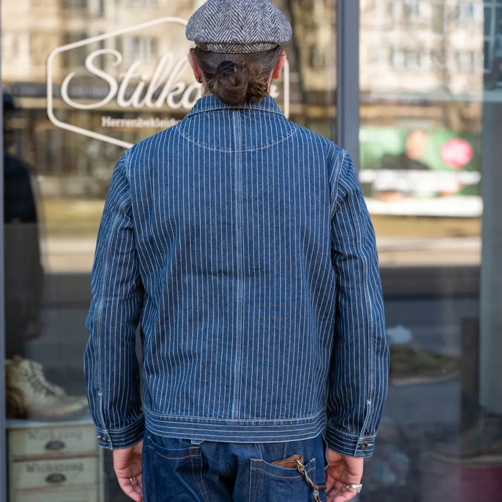 Tellason Montana Jacket Blue Wabash> Jacken