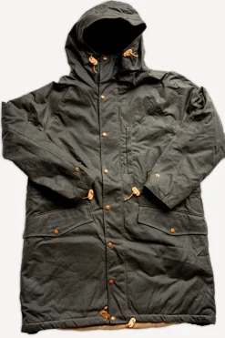Manifattura Ceccarelli Mountain Parka Waxed Chocolate> Jacken