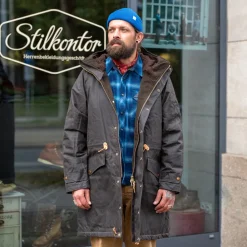 Manifattura Ceccarelli Mountain Parka Waxed Chocolate> Jacken