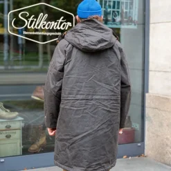 Manifattura Ceccarelli Mountain Parka Waxed Chocolate><noscript><img width=