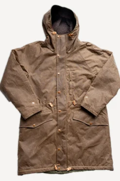 Manifattura Ceccarelli Mountain Parka Waxed Dark Tan> Jacken