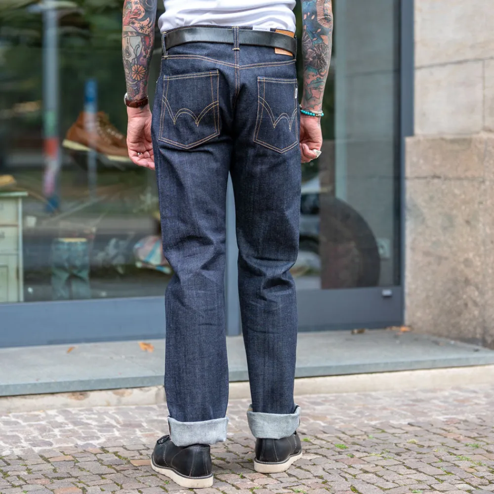 Edwin Nashville Red Listed Selvage Denim 14oz Blue> Hosen