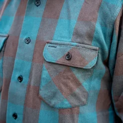 Indigofera Norris Shirt Petrol><noscript><img width=