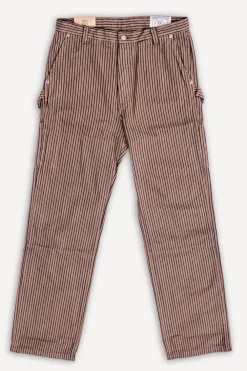 Freenote Cloth Ortega Pants Herringbone Dobby Brown> Hosen