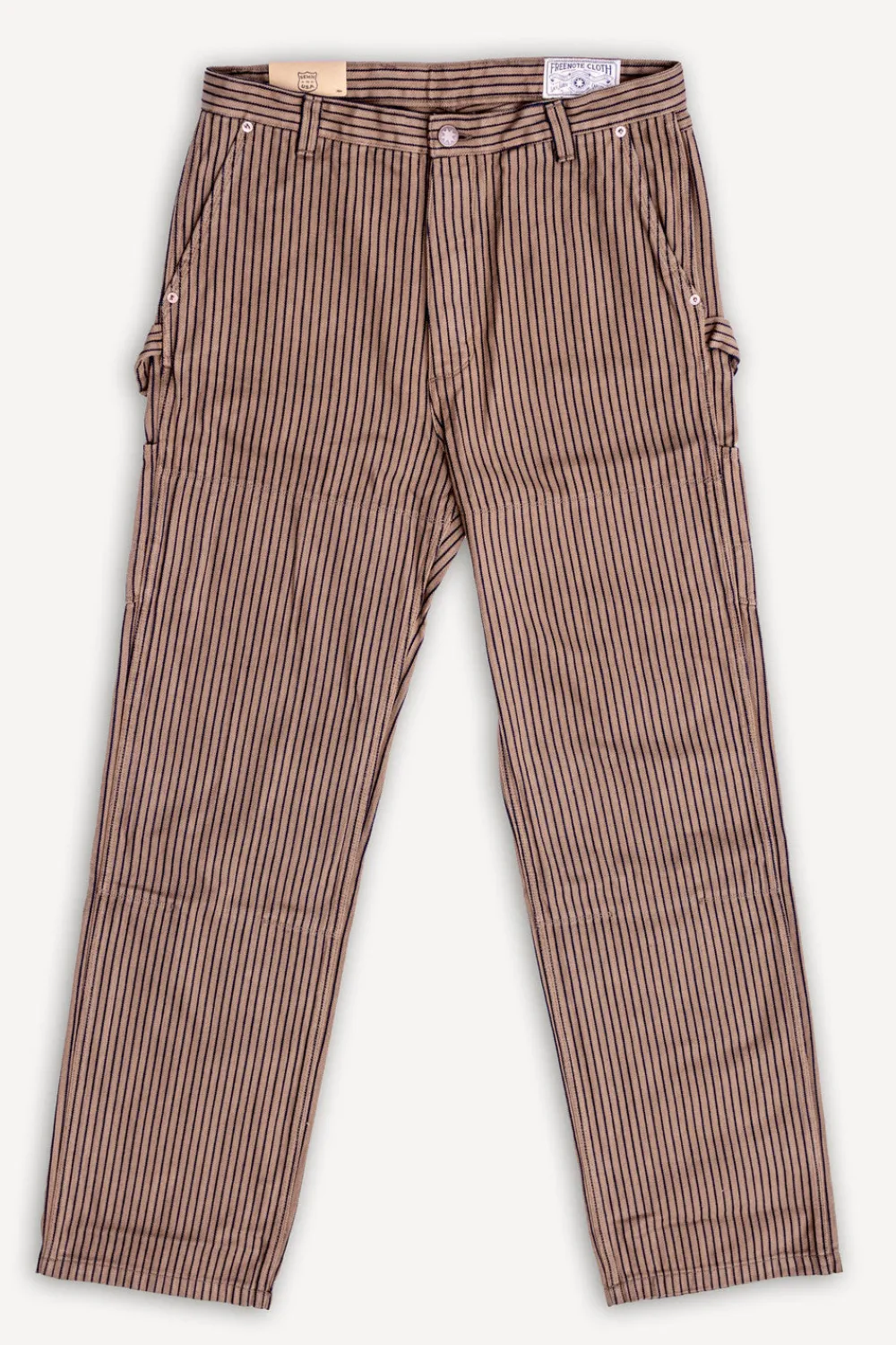Freenote Cloth Ortega Pants Herringbone Dobby Brown> Hosen