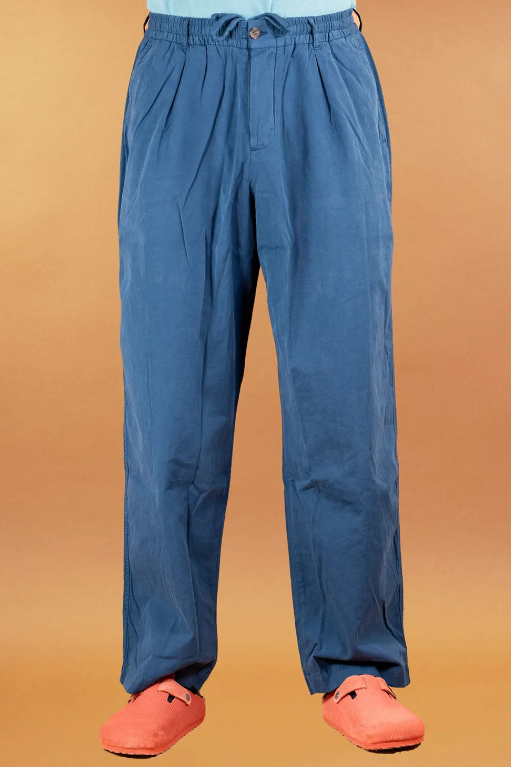 Universal Works Oxford II Pant Summer Canvas Summer Canvas Navy> Hosen