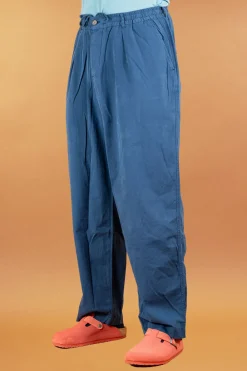 Universal Works Oxford II Pant Summer Canvas Summer Canvas Navy> Hosen