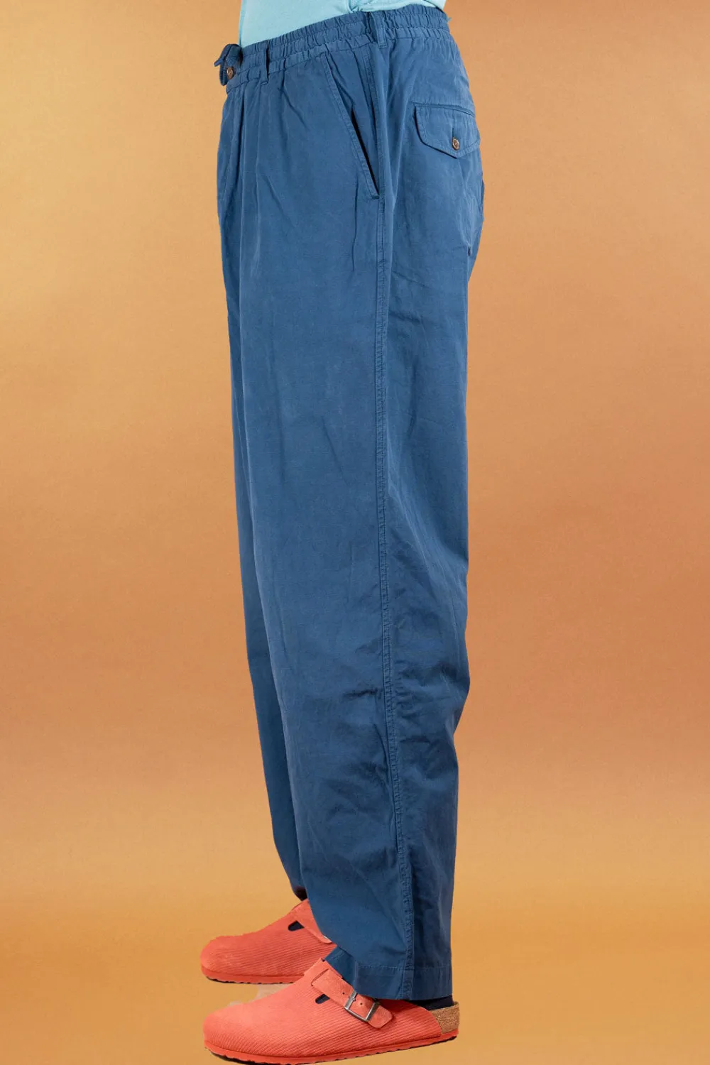 Universal Works Oxford II Pant Summer Canvas Summer Canvas Navy> Hosen