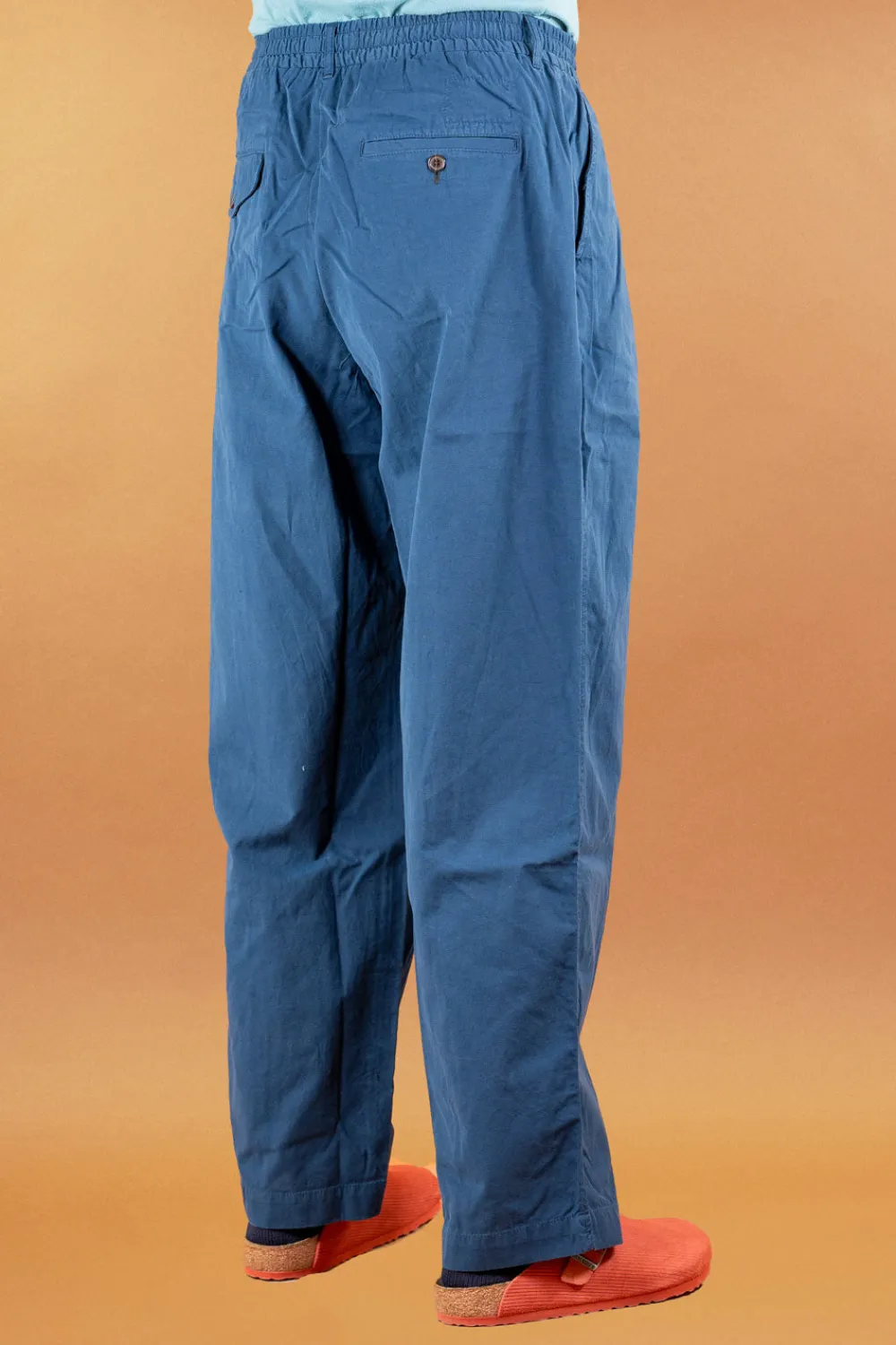Universal Works Oxford II Pant Summer Canvas Summer Canvas Navy> Hosen