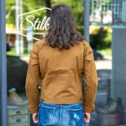 Iron Heart 9oz. Canvas Type III Jacket IHJ-147 Brown><noscript><img width=