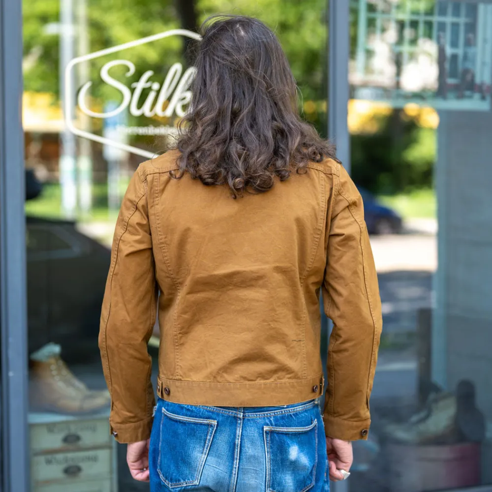 Iron Heart 9oz. Canvas Type III Jacket IHJ-147 Brown> Jacken