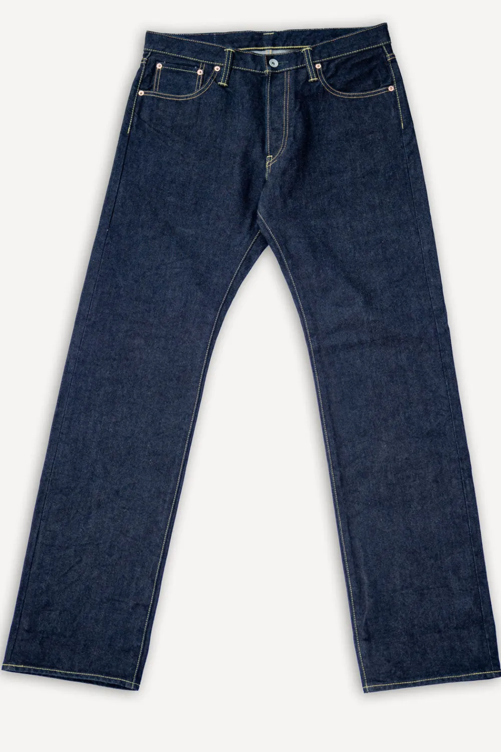 Iron Heart 14oz Selvedge Denim Straight Cut Jeans IH-634S-142> Hosen