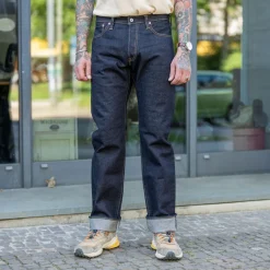 Iron Heart 14oz Selvedge Denim Straight Cut Jeans IH-634S-142> Hosen