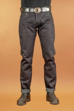 Momotaro 18oz Tight Tapered Denim Indigogrey> Hosen