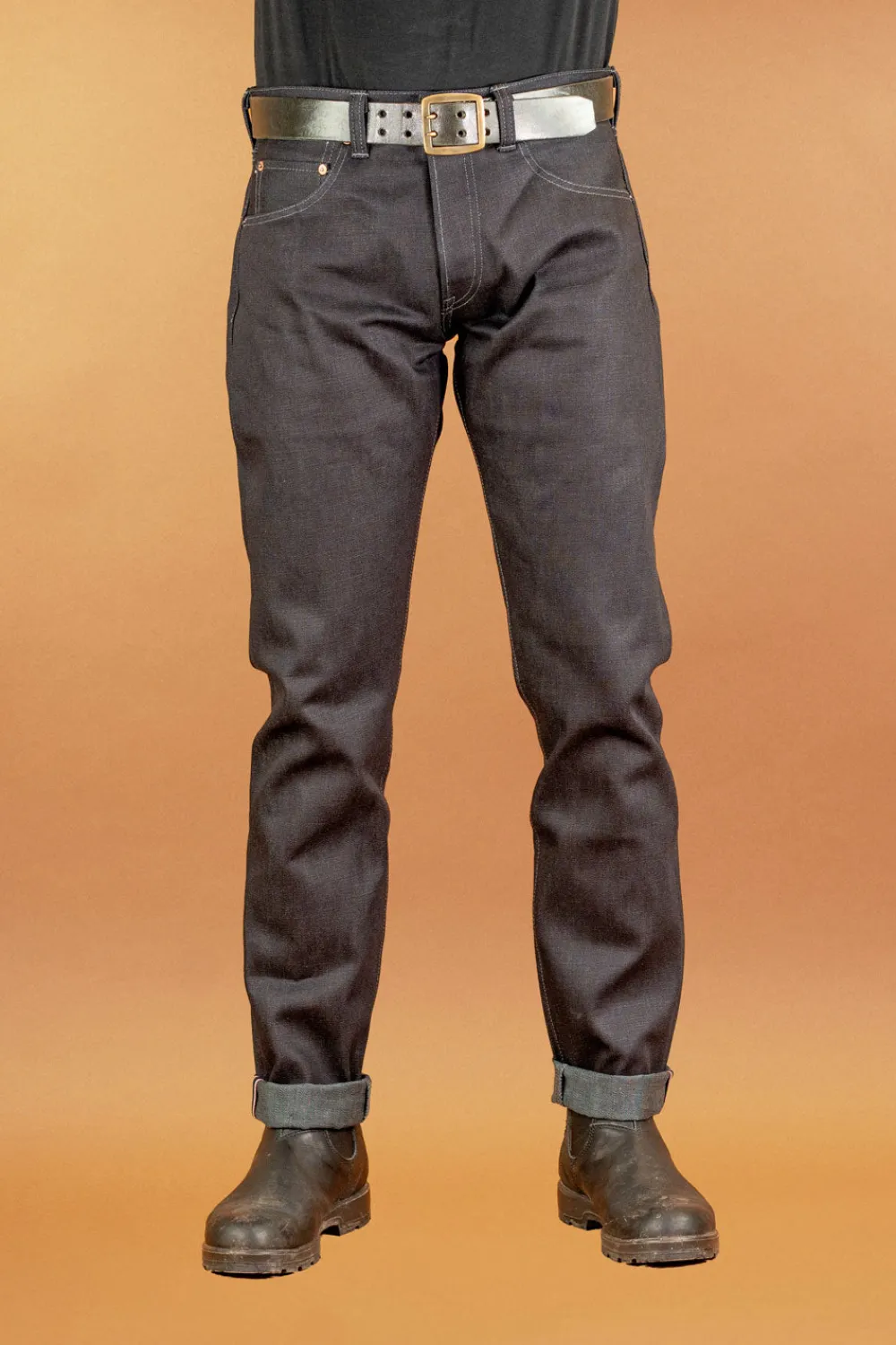Momotaro 18oz Tight Tapered Denim Indigogrey> Hosen