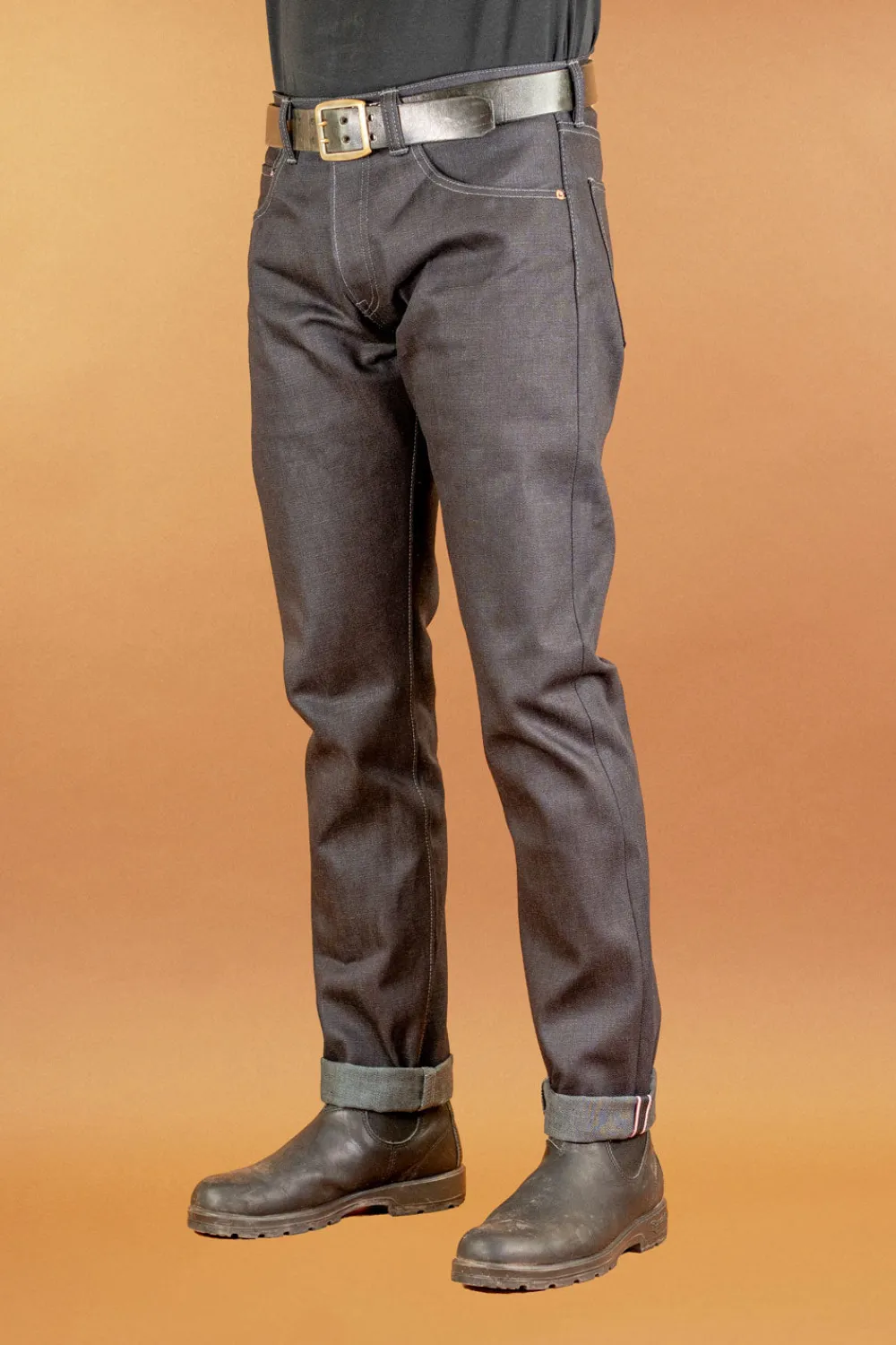 Momotaro 18oz Tight Tapered Denim Indigogrey> Hosen
