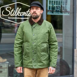 Hidden Aces POLLUX RANGER Waxed Winter-Jacket Lime Green> Jacken
