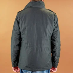 Iron Heart Quilt Lining M65 Field Jacket Black><noscript><img width=