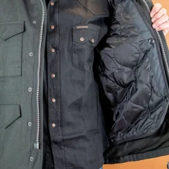 Iron Heart Quilt Lining M65 Field Jacket Black><noscript><img width=