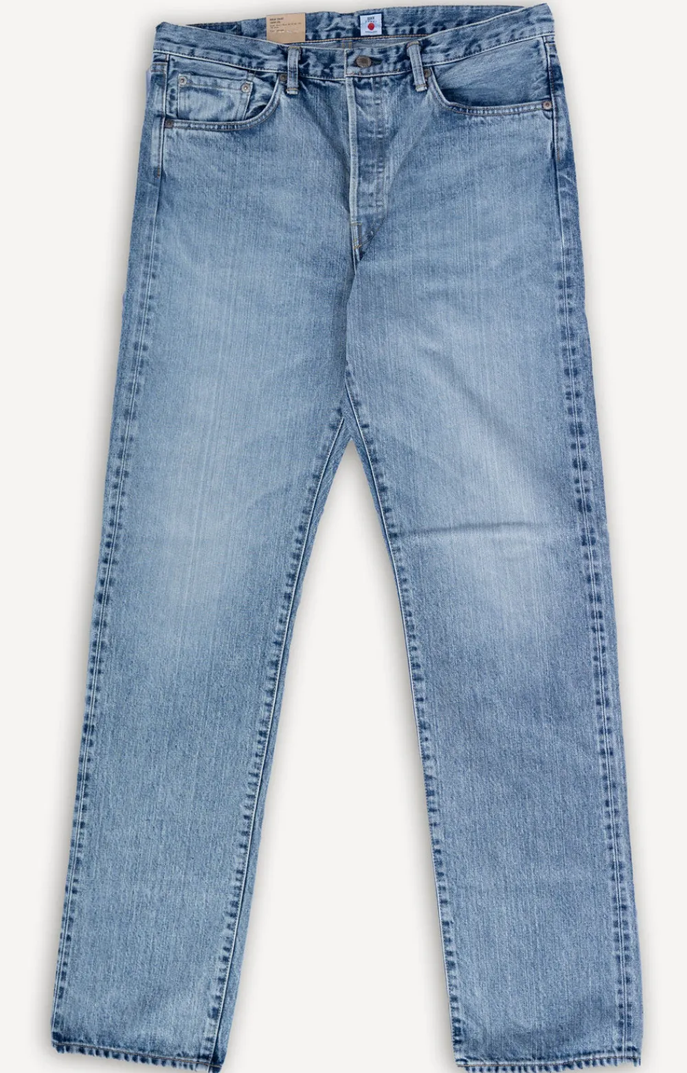 Edwin Regular Straight Kurabo Red Selvedge 14oz Blue Light Used> Hosen