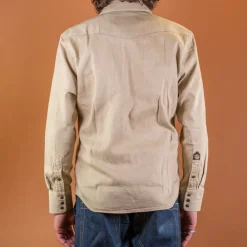 Indigofera Ryman Carson Denim 7,6oz Beige><noscript><img width=