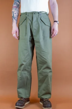 Workware S51 Chino Wide Green> Hosen