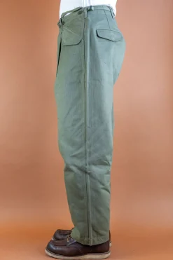 Workware S51 Chino Wide Green> Hosen