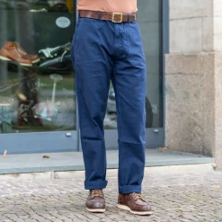 Eat Dust Service Chino Garage Cotton Navy> Hosen